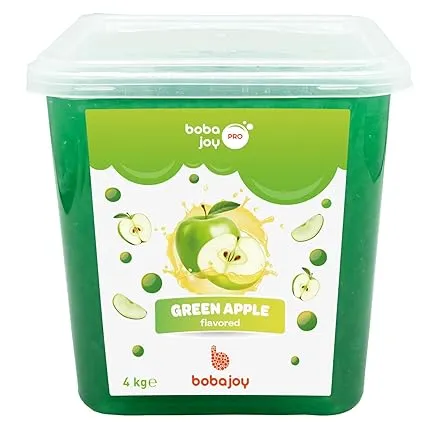 Bobajoy - Green Apple Popping Boba Balls (4kg)