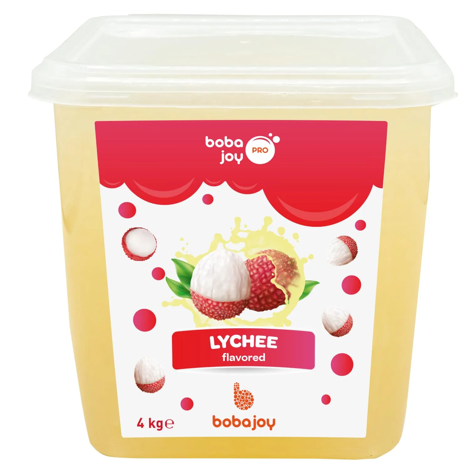 Bobajoy - Lychee Popping Boba Balls (4kg)