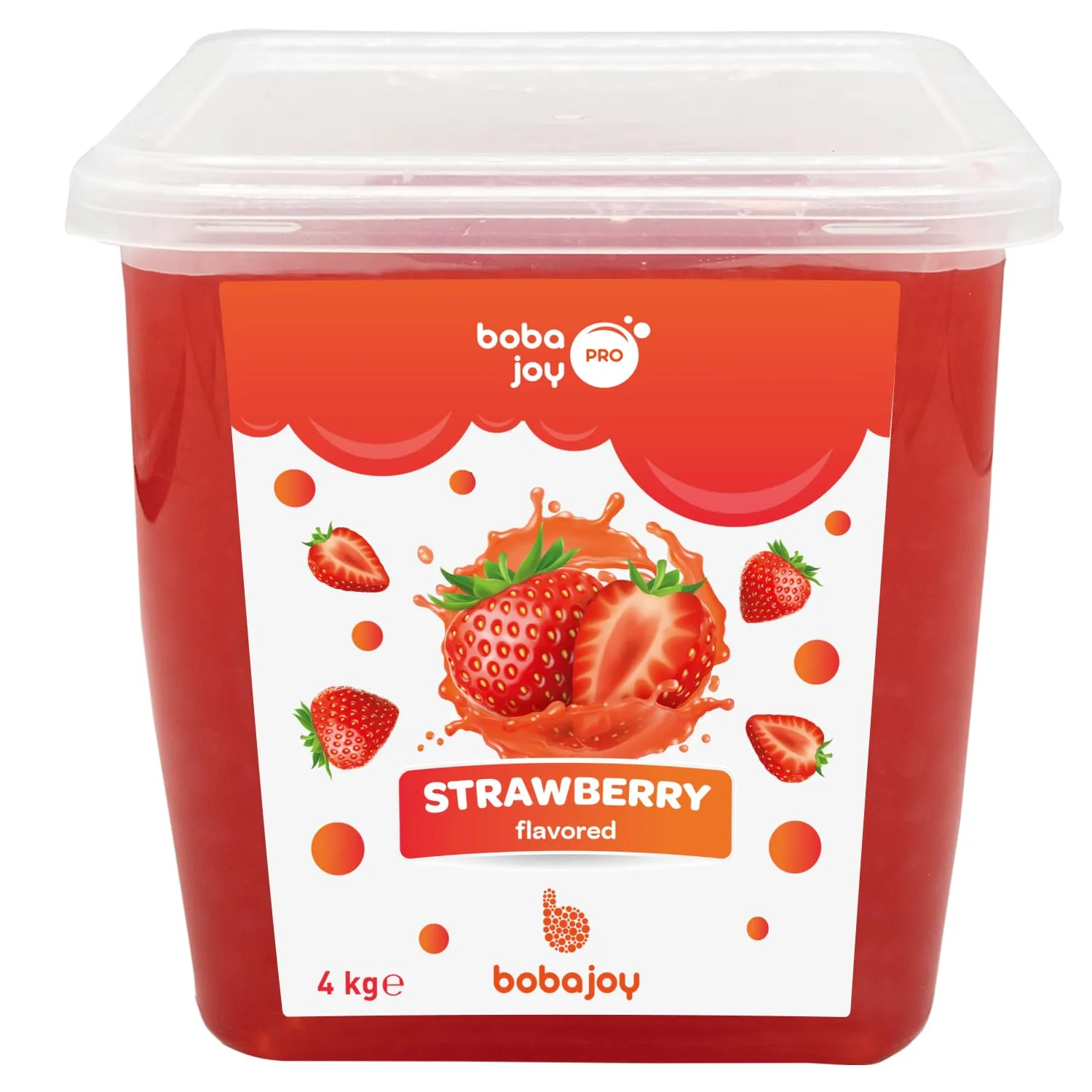 Bobajoy - Strawberry Popping Boba Balls (4kg)