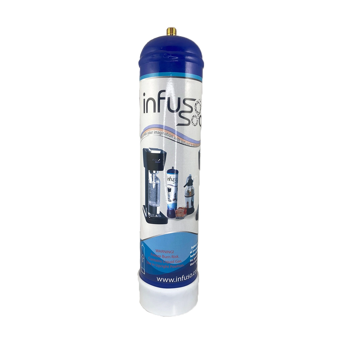 InfusoSoda Carbon Dioxide Cylinder x 1 (640g)