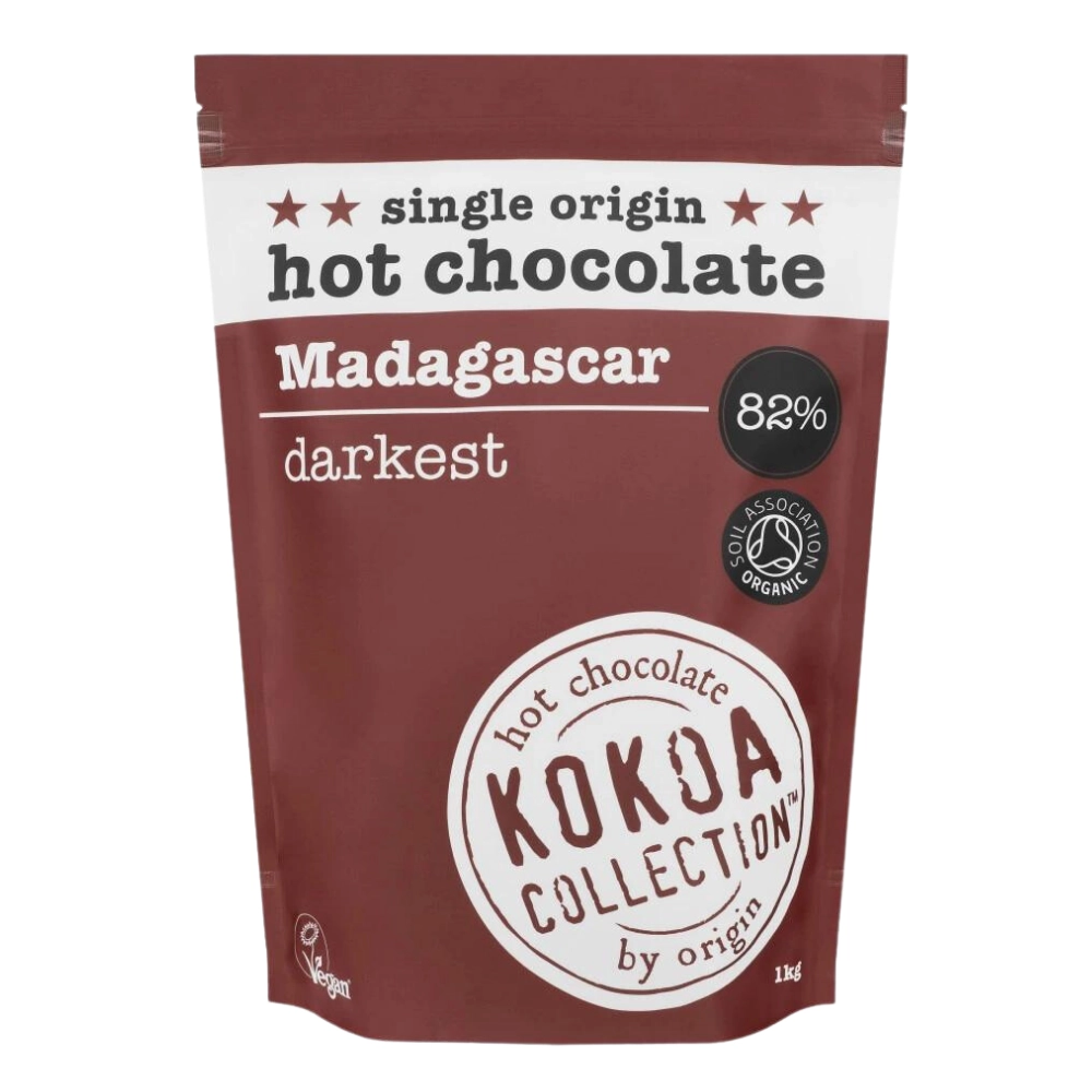 Kokoa Collection (1kg) - Madagascar (82%) Hot Choc Tablets - Organic