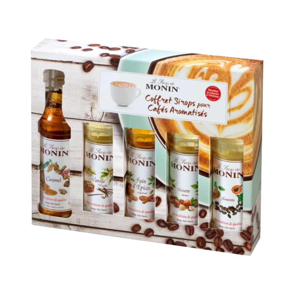 Monin - Coffee Syrup Gift Set (5 x 50ml)