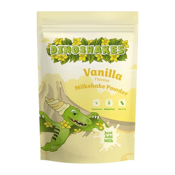 Milkshake Powder - Dinoshakes Vanilla (1kg Bag)