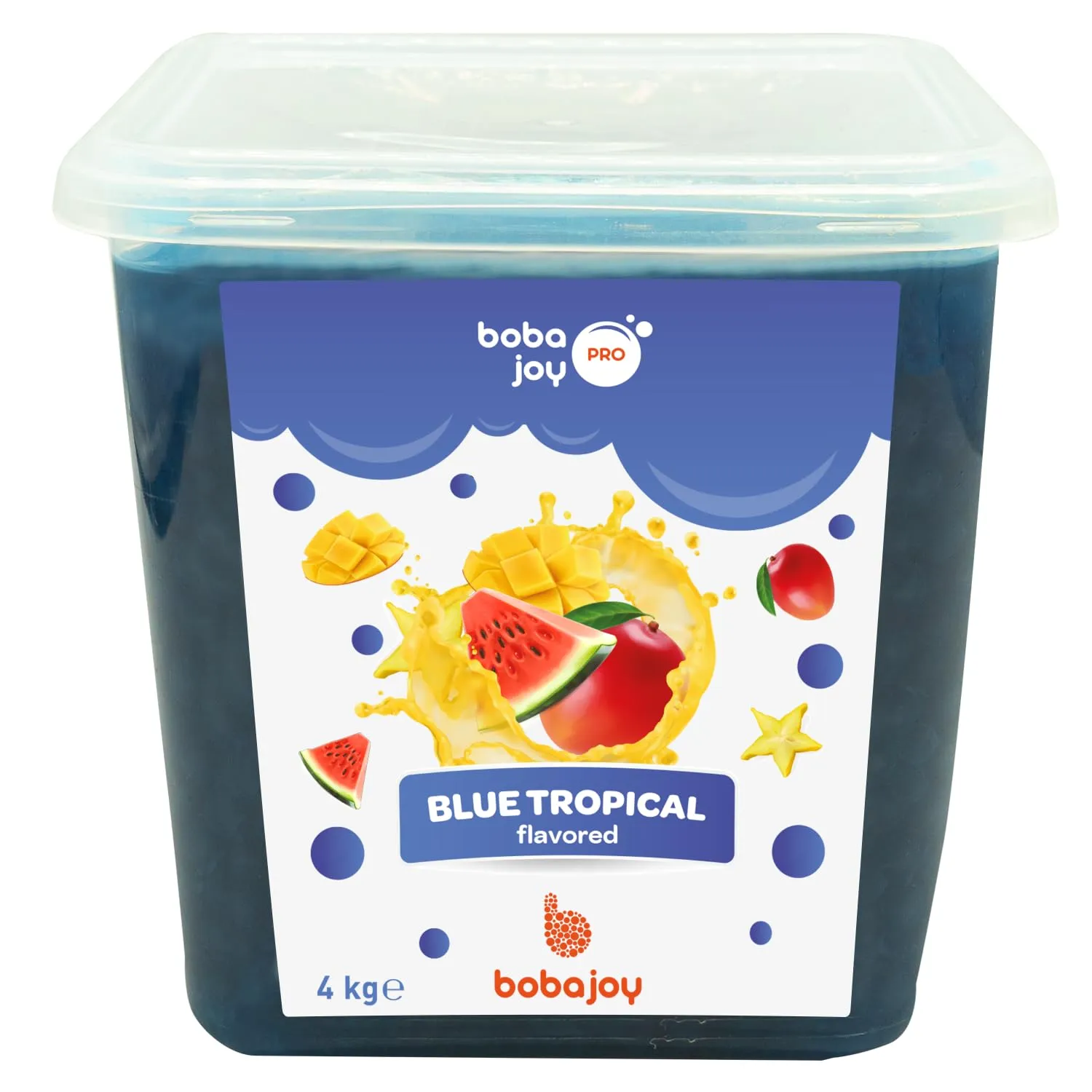 Bobajoy - Blue Tropical Popping Boba Balls (4kg)