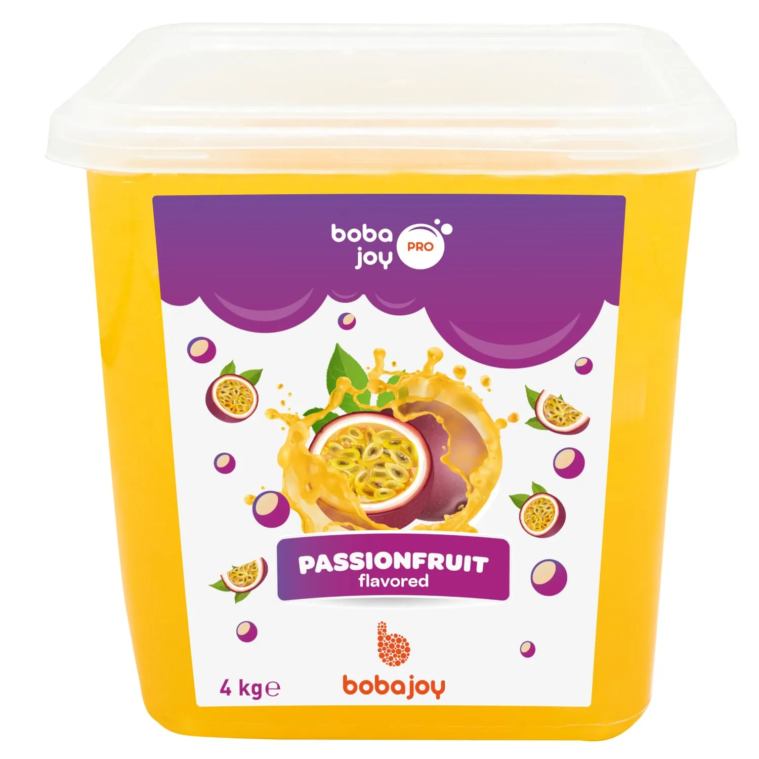 Bobajoy - Passion Fruit Popping Boba Balls (4kg)