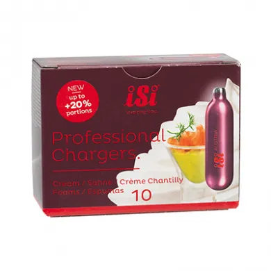 ISI Pro Cream Chargers (Pack of 10)